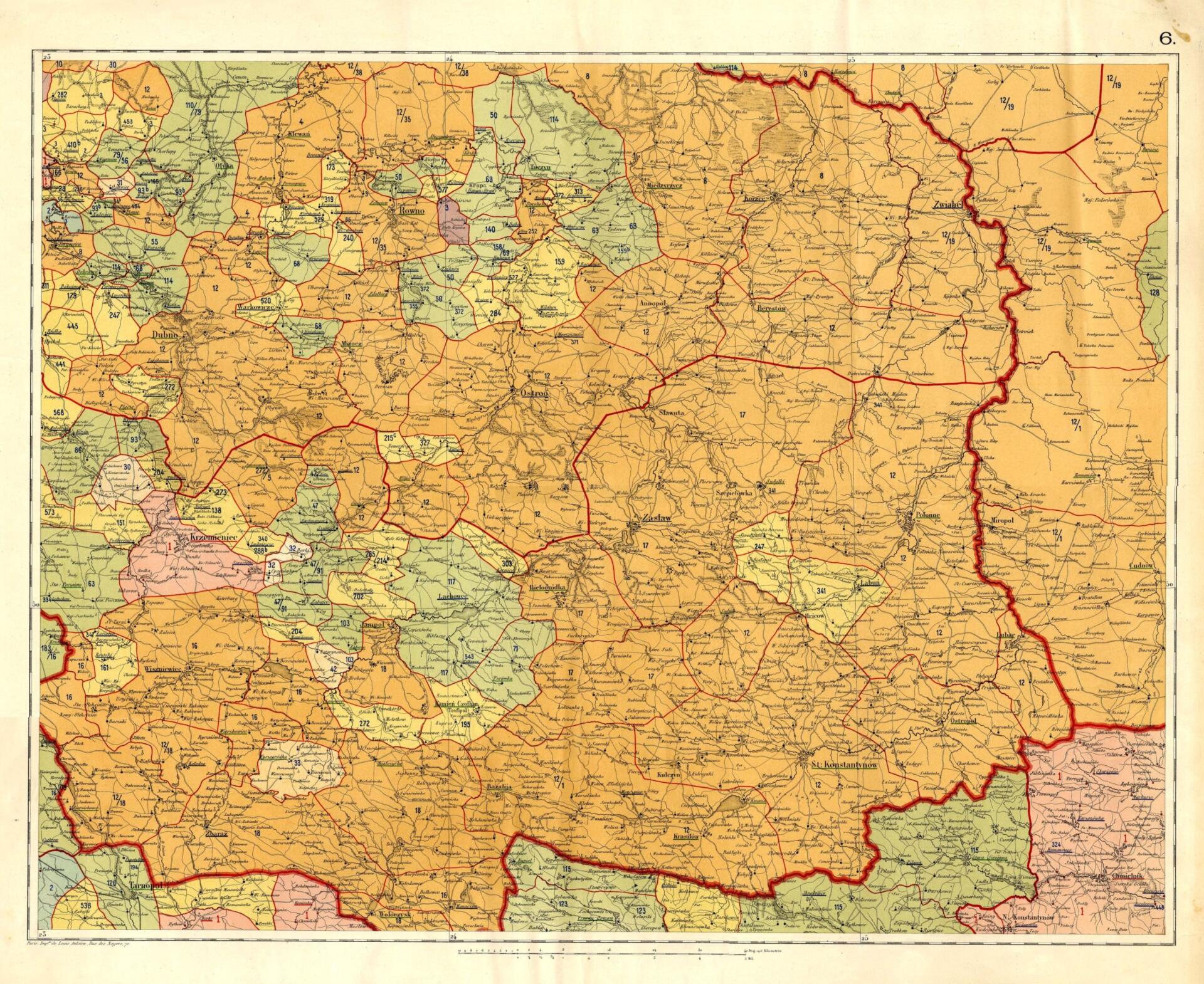 Средневековая карта Польши