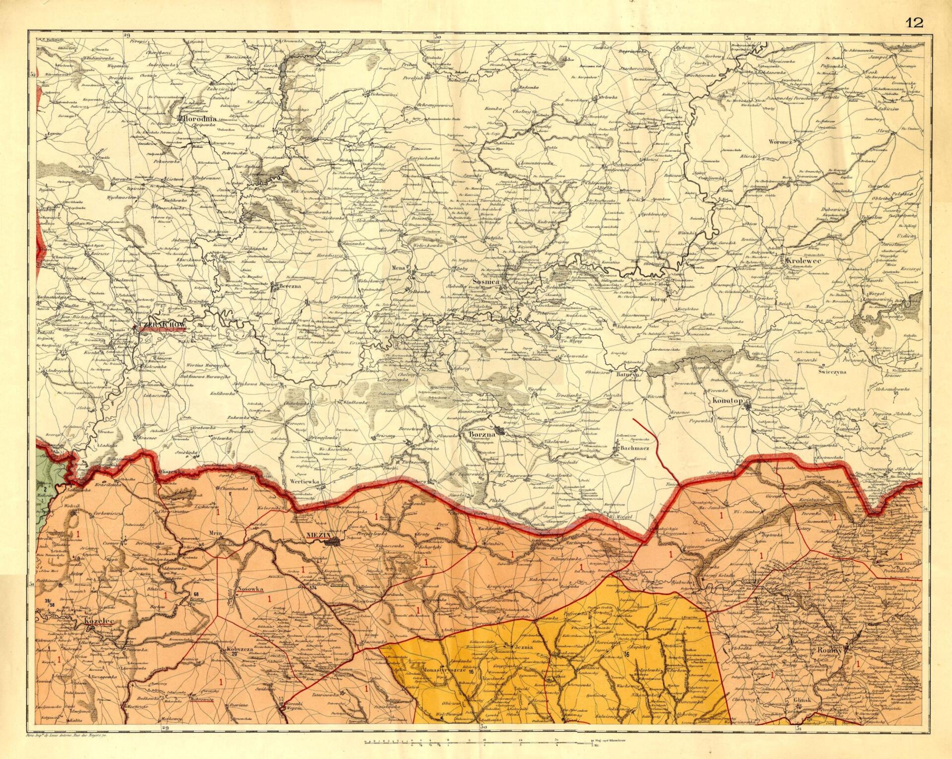 Средневековая карта Польши