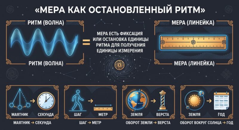 Мера и ритм: связь единиц измерения с природными циклами