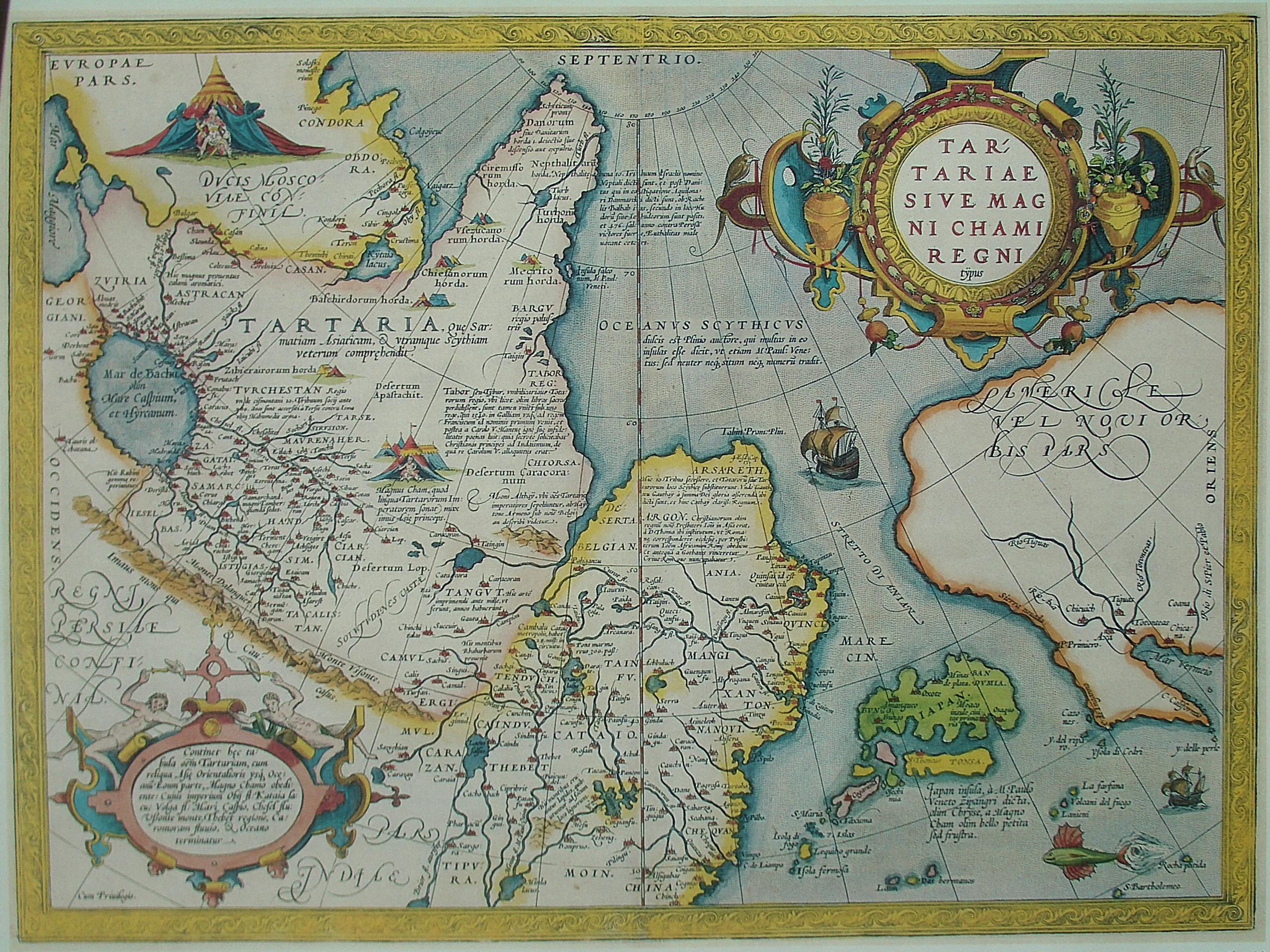 Карта Тартария, или Царство Великого Хана
