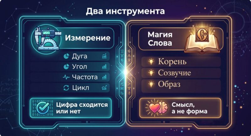 Метод исследования: измерение и Магия Слова