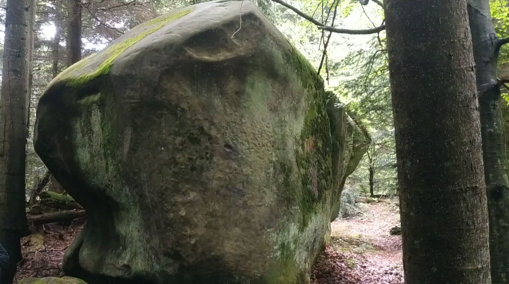 Змеевидный камень на Хребте Ключ