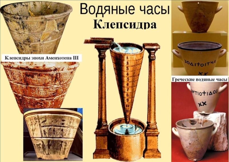 водяные часы