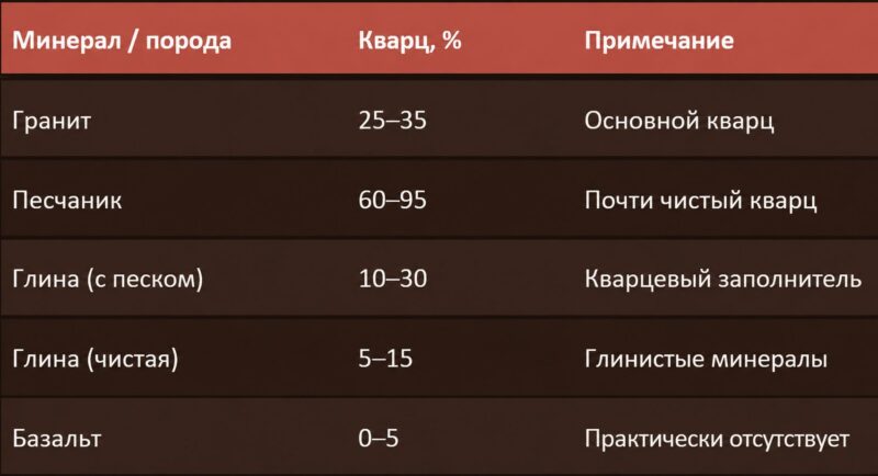 Кварц в глине: пьезоэлектрический мост