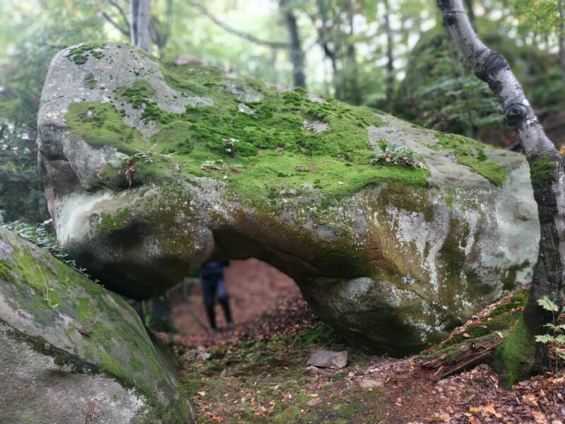 Каменная арка на Цаповых скалах