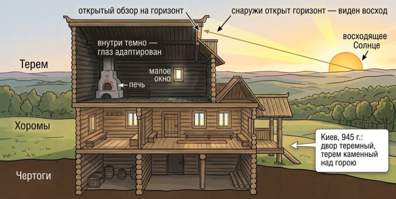 Терем: древняя школа и обсерватория в одном помещении