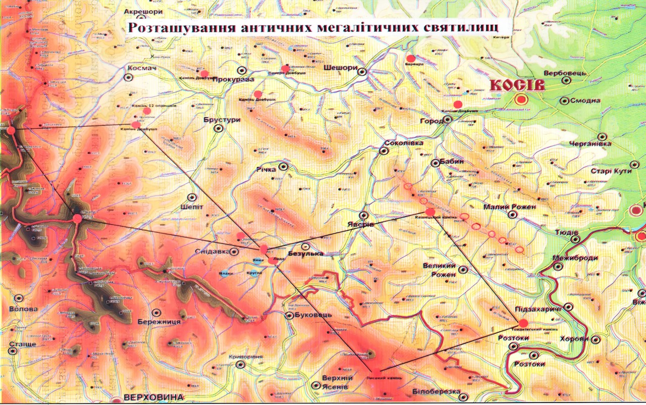 Карта Держипільського